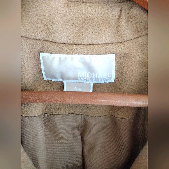 Michael Kors Camel wool peacoat Medium - Picture 5 of 8